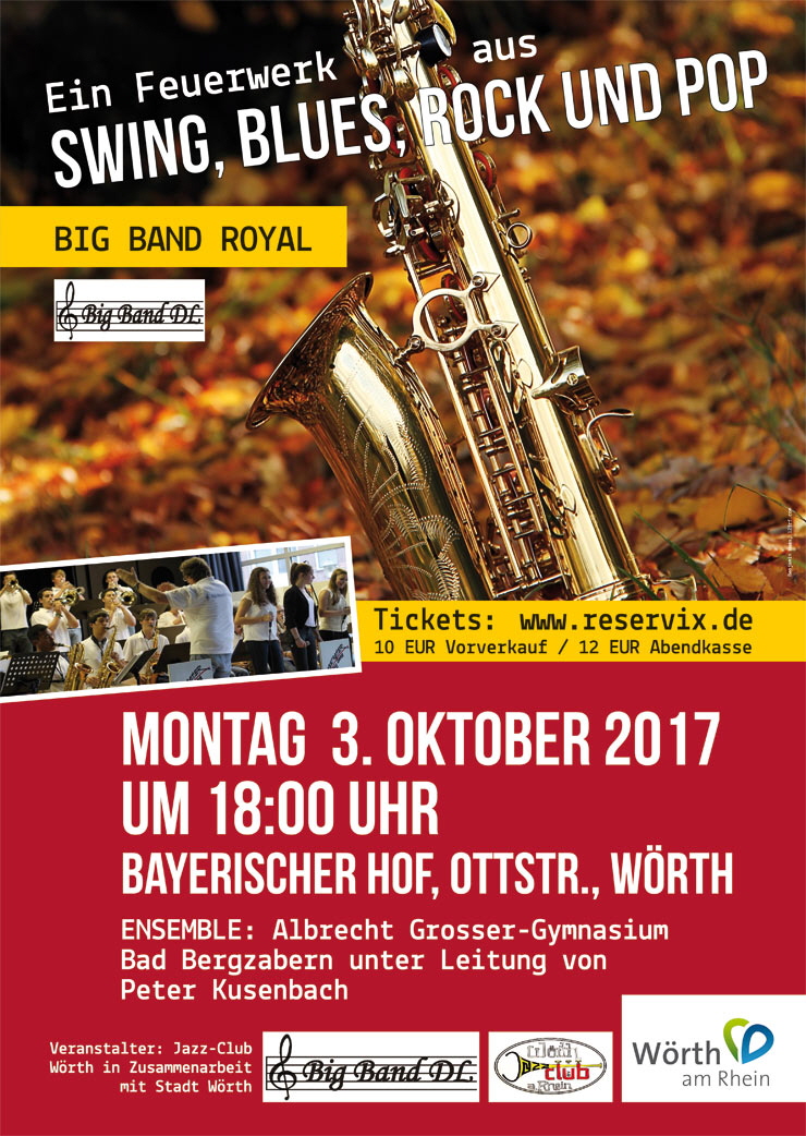 Poster Big Band Konzert
