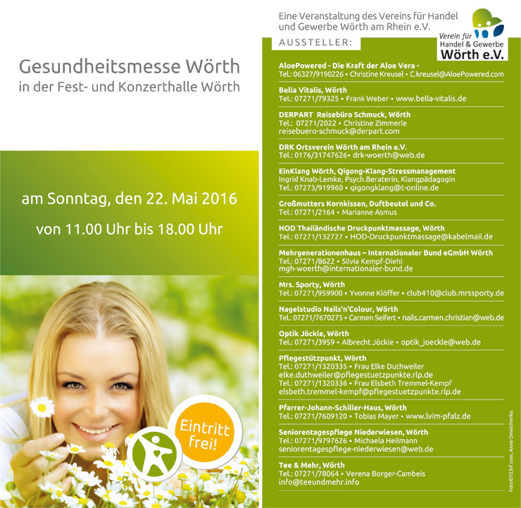 Gesundheitsmesse in Wörth